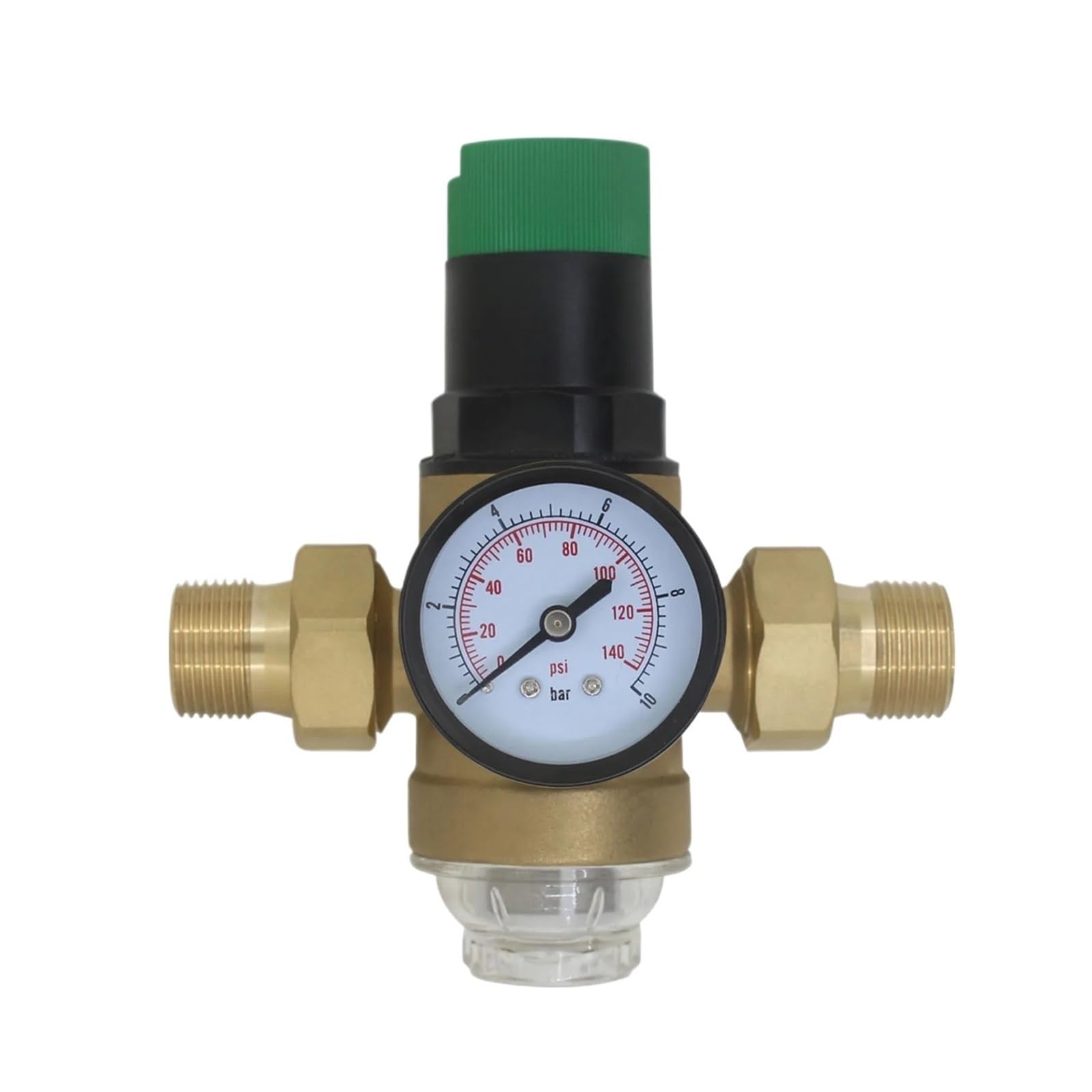 Vanne de régulation DN20 en laiton massif pour filtration de l'eau