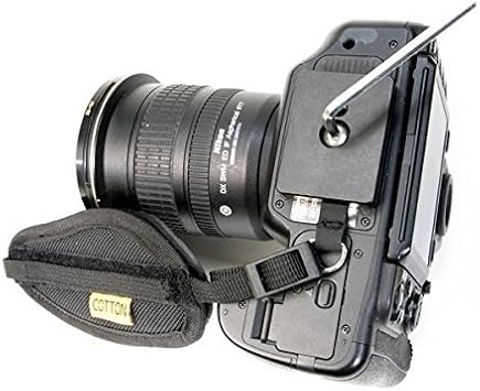 Cotton Carrier Hand Strap - with Arca Swiss-Compatible mini-Plate