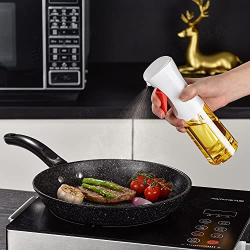 Oil Sprayer For Cooking, 200Ml Glass Olive Oil Sprayer Mister, Olive Oil Spray Bottle, Kitchen Gadgets Accessories For Air Fryer, Canola Oil Spritzer, Widely Used For Salad Making, Baking, Frying, Bbq #TOP5