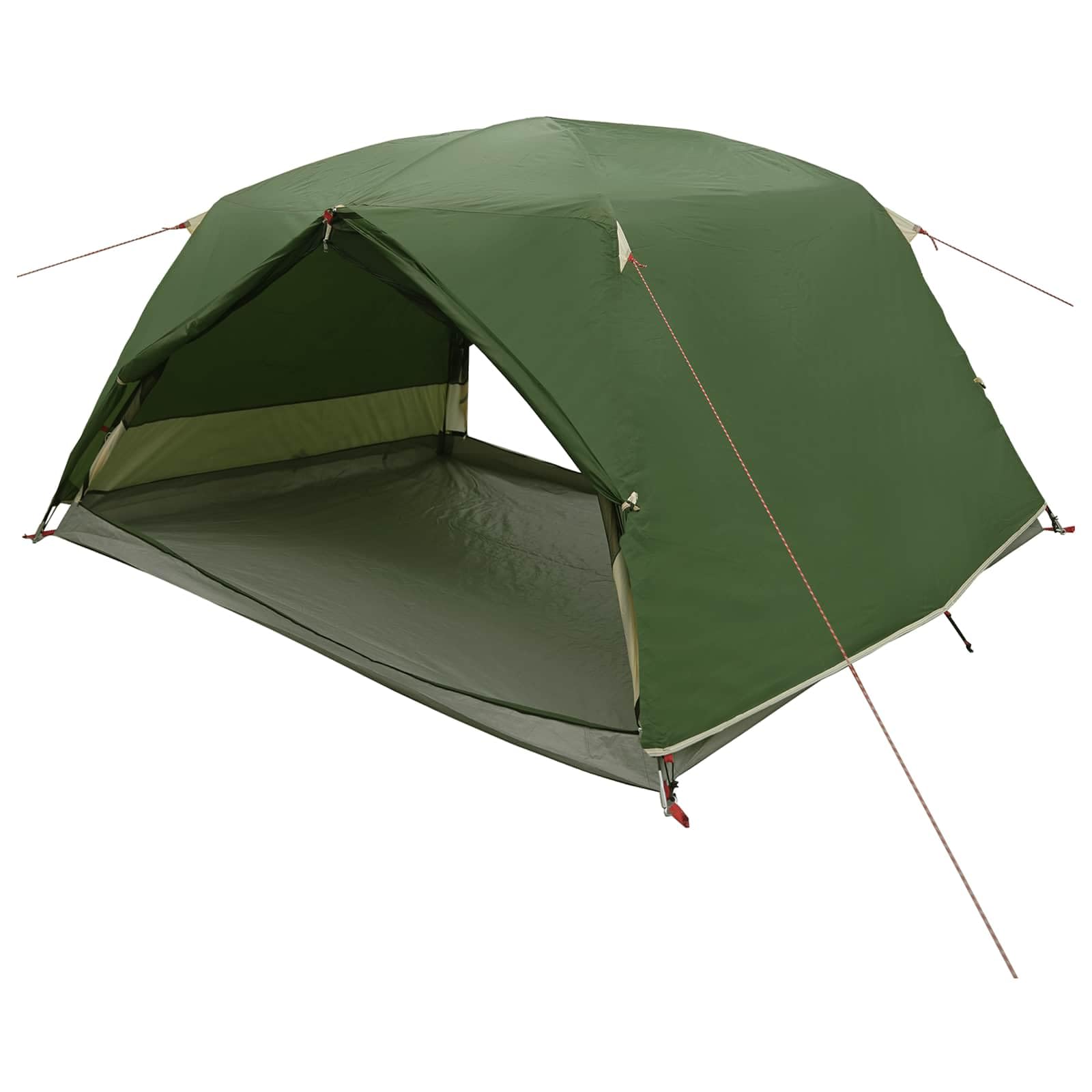 Tenda da Backpacking 4 Persona Verde in Poliestere 185T