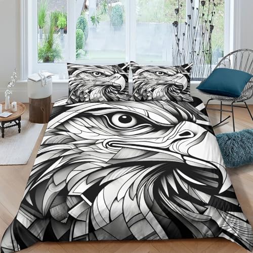 Housse de couette microfibre Aigle 3D contre transpiration nocturne - 2