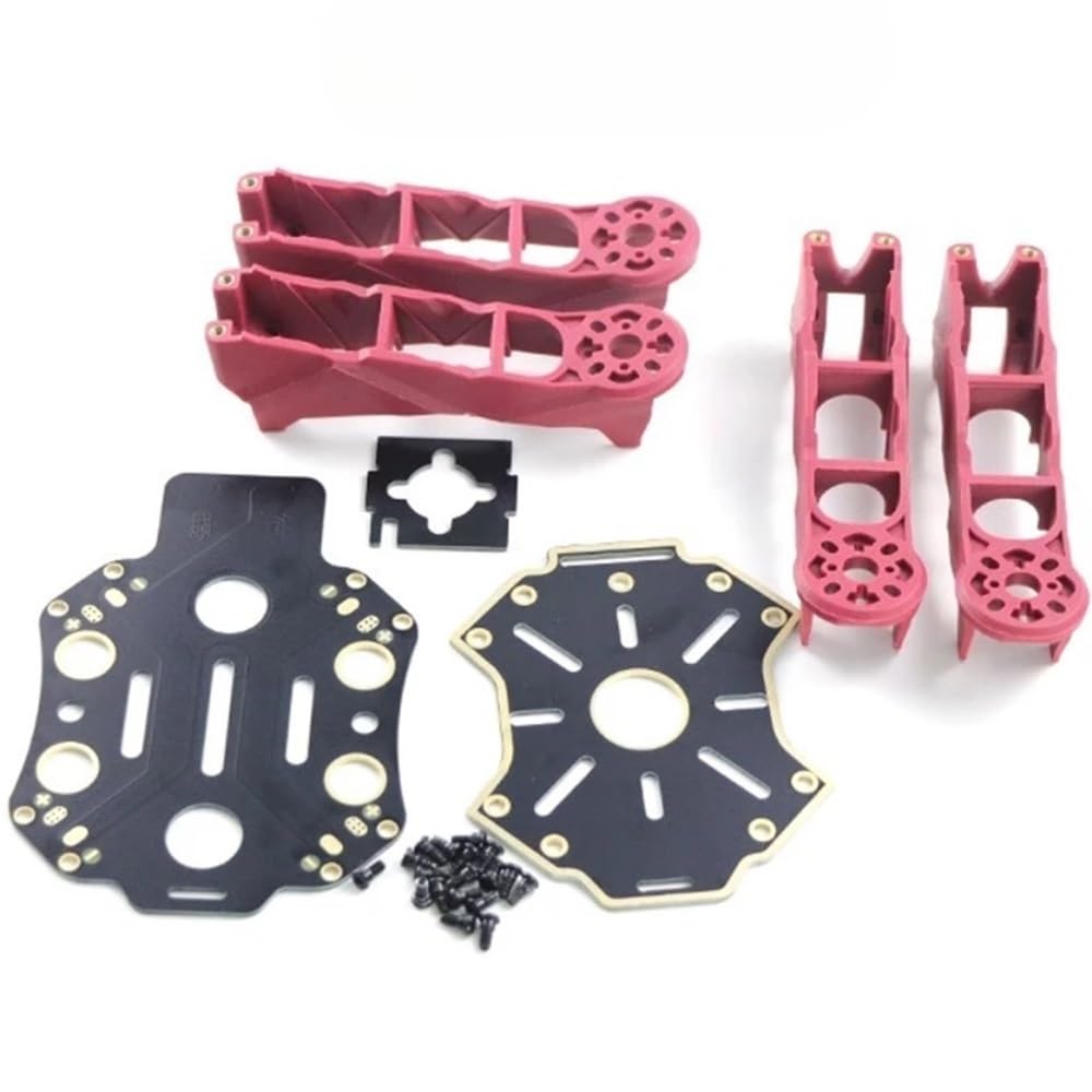 Cadre multirotor Q250 mm Full Red pour châssis de drone de course