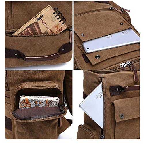 Mochila Masculina De Lona Para Notebook Executiva Viagem 30l