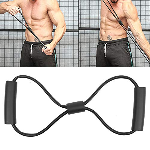 2 peças expansor de peito corda yoga músculo fitness resistência esportes exercícios elásticos