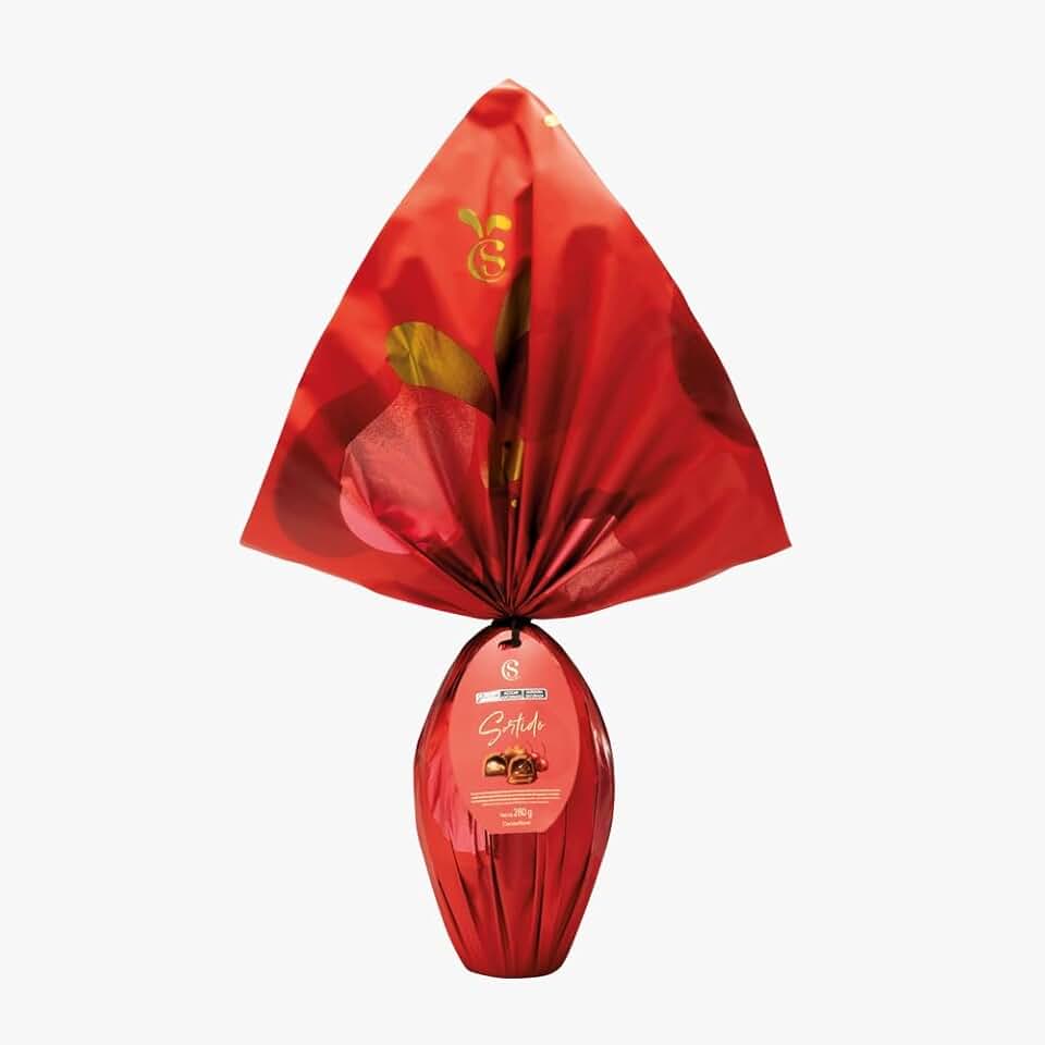 Ovo de Páscoa Cacau Show Clássicos ao Leite com Bombons 280g