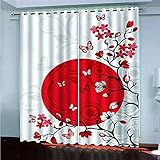 1.Cortinas Gruesas: Las cortinas están fabricadas en fibra 100% poliéster, tejidos gruesos, cortinas opacas, evitan los rayos ultravioleta y el sol, y evitan que entren insectos a la habitación. Además, la tela suave es suave y tiene una buena caída.