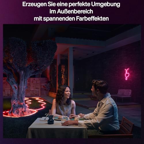 Philips Hue Neon Outdoor LED Streifen, Außenbeleuchtung, 10m – Ansicht 2