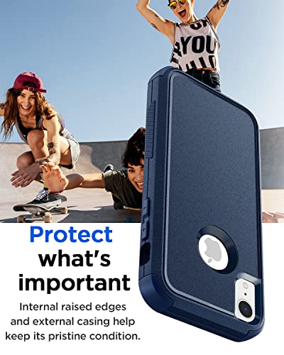 Aicase Rugged Case For Iphone Xr,Heavy Duty 3-Layer Pocket-Friendly Durable Military Grade Protection Shockproof/Drop Proof Protective Cover For Iphone Xr 6.1”_2 #TOP2
