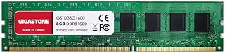 【DDR3 RAM】 Gigastone Desktop RAM 8GB DDR3 8GB DDR3-1600MHz PC3-12800 CL11 1.5V 240 Pin Unbuffered Non ECC UDIMM for PC Computer Desktop Memory Module (Desktop ONLY)