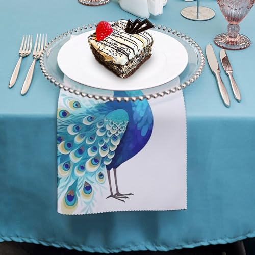 Servilletas de Tela Cuadradas Estilo Floral 18.7 in 4 Unidades miniatura 4