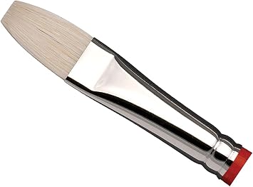 Da Vinci Maestro 2 Hog Bristle Brush - Flat, Long Handle, Size 10