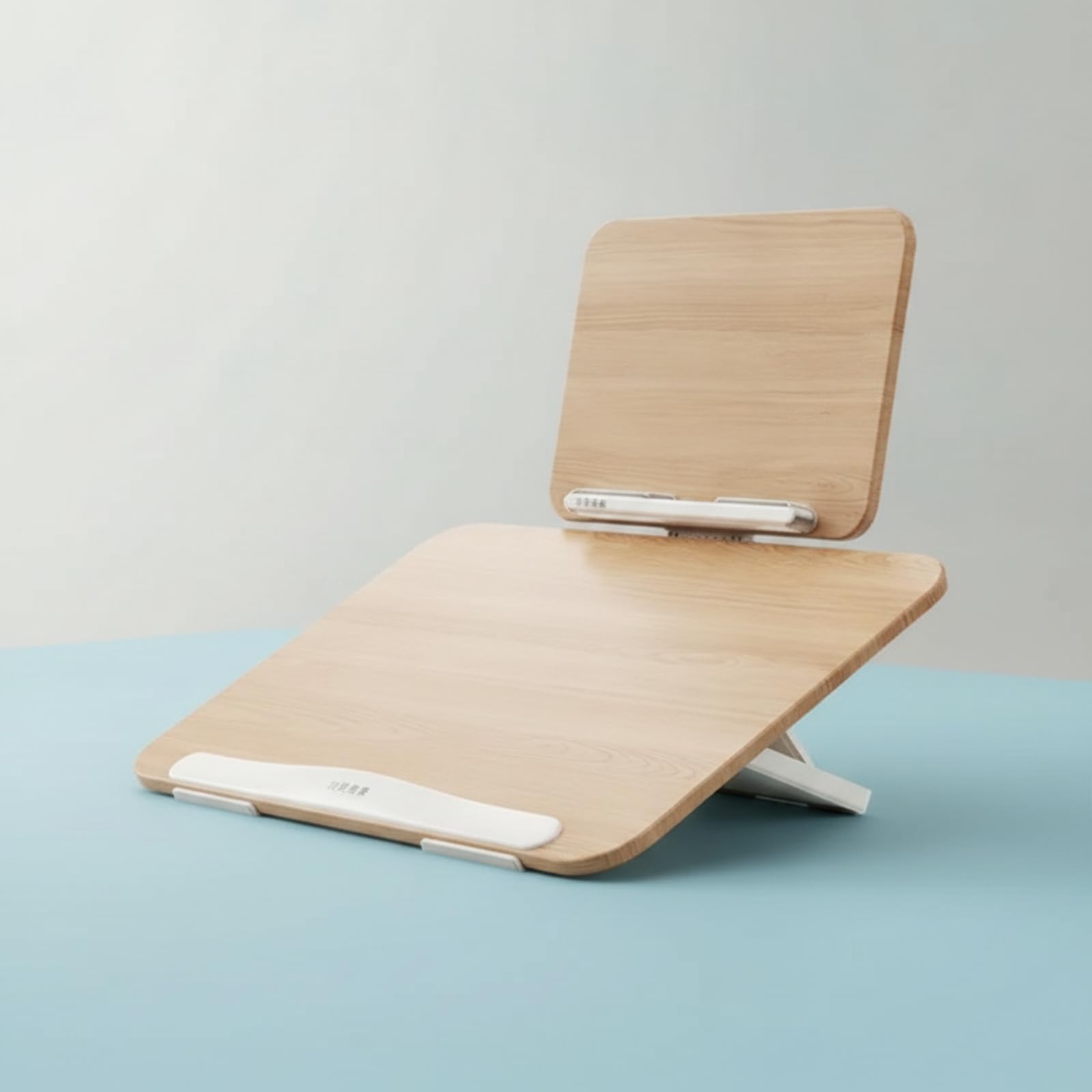 Atril Madera Ergonómico Soporte Multiusos Mueble para Dormitorio, Madera Original