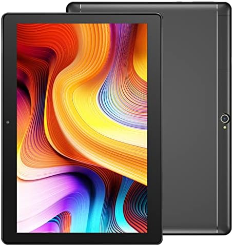Dragon Touch Notepad K10 Tablets with 32 GB Storage, 10 inch Android Tablet, Quad Core Processor, IPS HD Touch Screen, Micro HDMI, 8MP Camera, 2.4Ghz & 5Ghz WiFi Tablet, Black