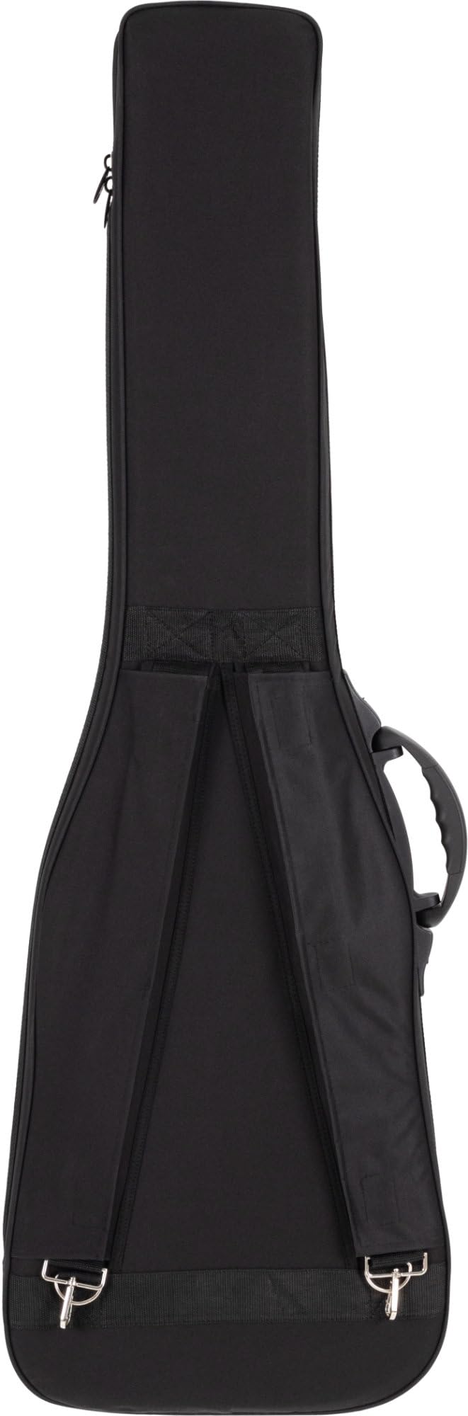 ROCKTILE EBSC-2124BK Funda Suave para bajo eléctrico, Acolchado Grueso, Soporte mástil Ajustable, 3 Bolsillos Grandes, Protege contra Humedad y Polvo, arnés Mochila retráctil, Color Negro.