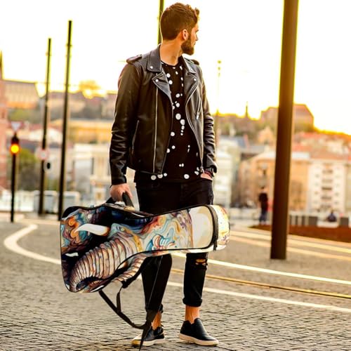 Housse guitare acoustique imperméable 42.9 pouces grand format - 6