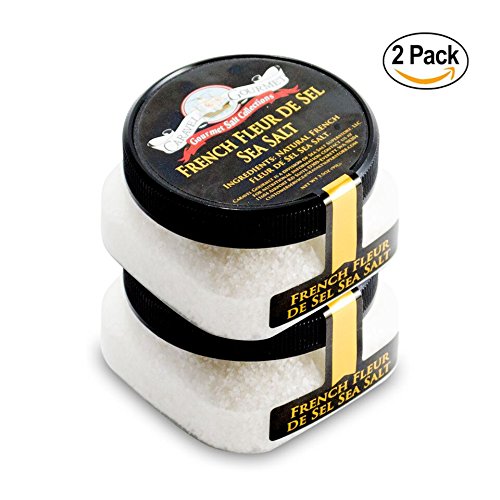 French Fleur de Sel Fine Sea Salt 2pack Pure, All