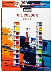 Tinta A Óleo Pébéo Pop Art 24 Cores Mix