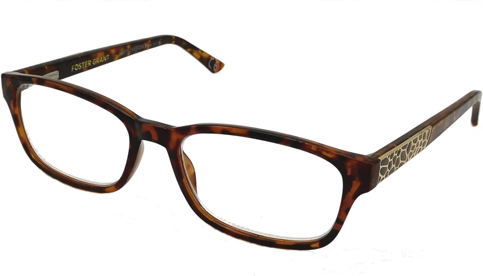 Foster Grant Coloread Premium Construction Reading Glasses Lisa Tortoise +2.00 Strength