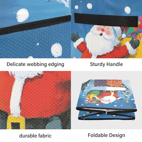 Rangement décorations de Noël grande capacité 64 boules avec bac à couvercle