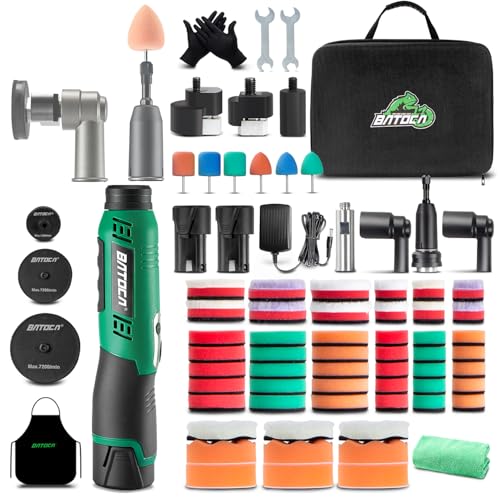 BATOCA S6 Cordless Car Polishing Machine with Buffing Pad Kit
