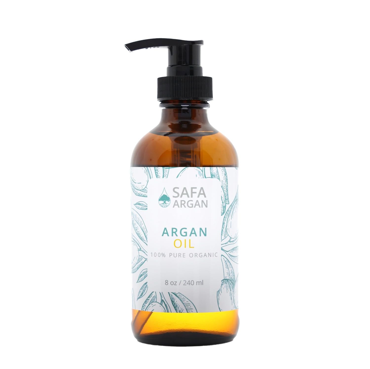 Pure Argan Oil (8oz), Clear