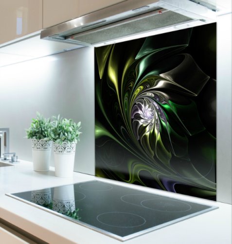 UrboArt Digital Print Glass Splashback Heat Resistant Toughened 113085862 (60cm x 75cm)