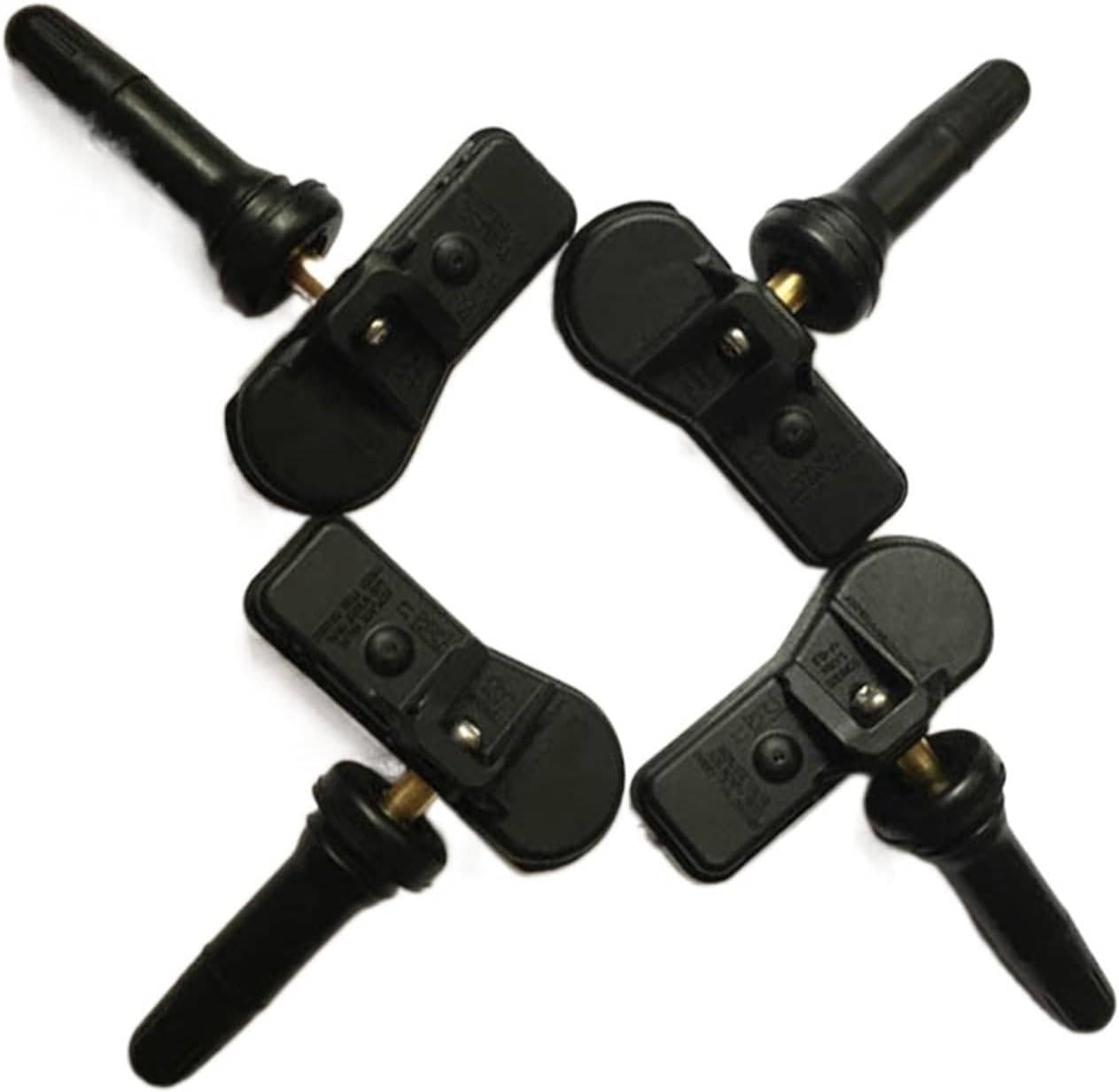 4 Piezas Sensor de Monitorización de Presión de Neumáticos TPMS para Peugeot 207 301 308 3008 408 508 5008 para Citroën C4C5 DS4 DS5 9811536380 9802003680