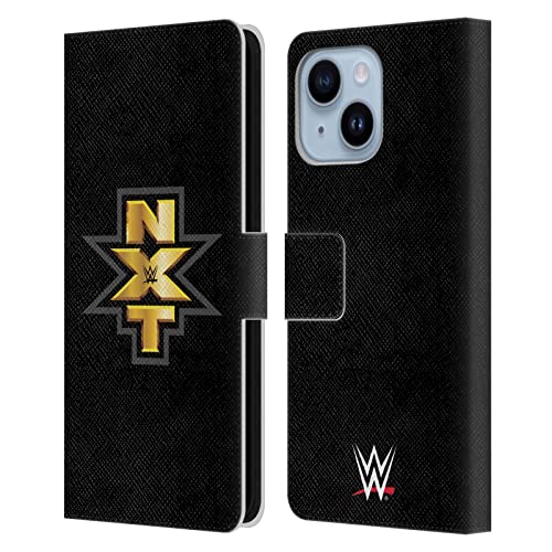Coque portefeuille iPhone 14 Plus WWE NXT pour ranger vos cartes et protéger l'écran