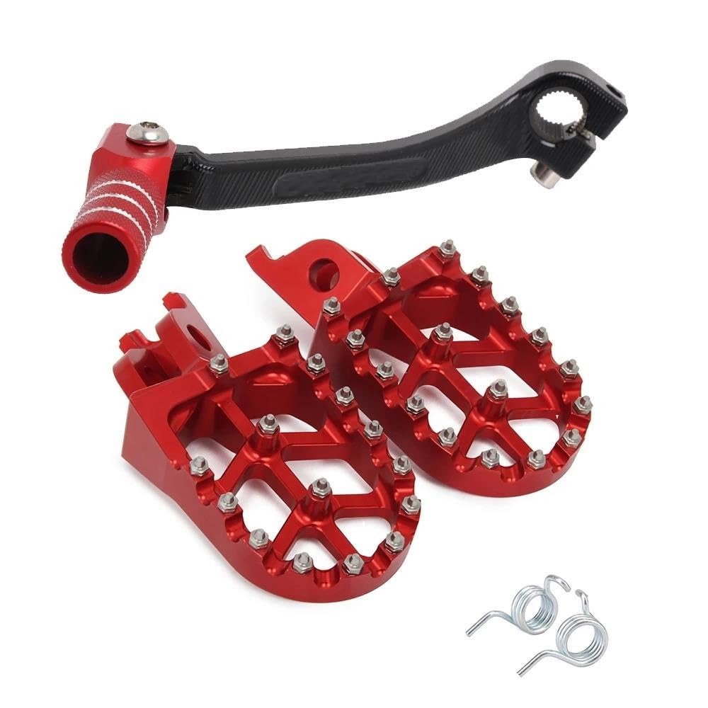 Pédales tout-terrain antidérapantes et sélecteur CRF450R CRF250R grip maximal
