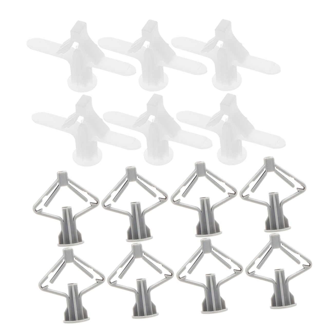 STOBAZA Expand Your Fastening Options 400pcs Wall Anchor Set in-one Drywall Mounting Accessories Self-Drilling for Efficient DIY Projects