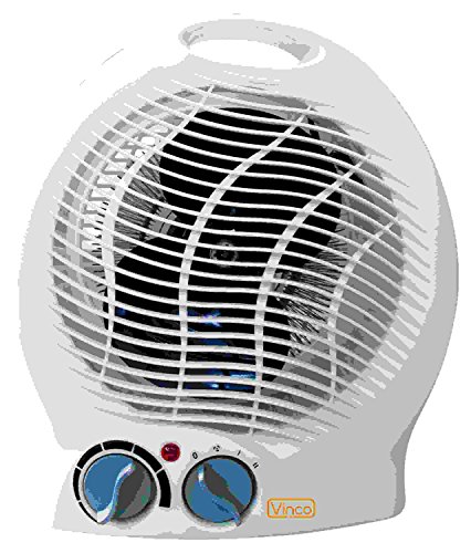 Vinco 70304 Termoventilatore (230 V, 50 Hz, 230 x 135 x 270 mm, 1.1 kg)