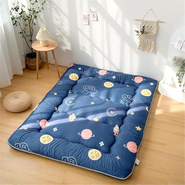 Japoński materac materac futon gruby 10 cm materac Tatami do spania przenośny składany i miękki materac kempingowy mata do spania do sypialni