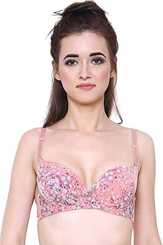 Image of Brachy Women's Polyamide & Elastane Heavily Padded Wired Push-Up Bra