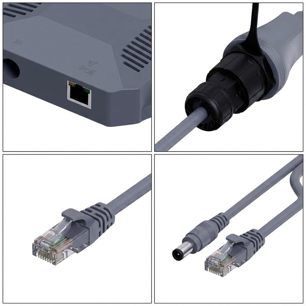 Adaptateur PoE Gigabit pour starlink 150W Splitteur Adaptateur