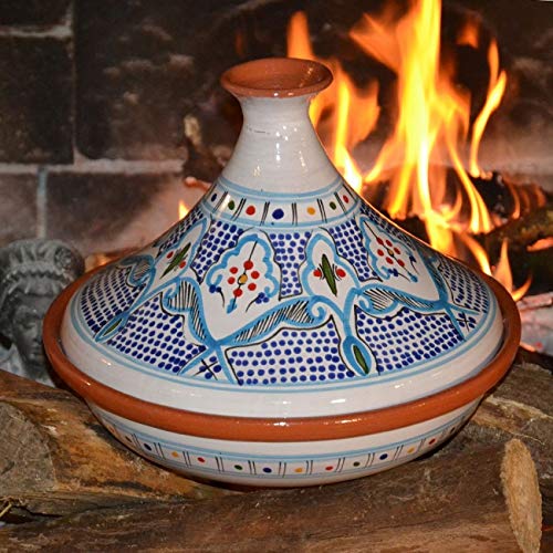 Tajine Marocain turquoise - D 31 cm