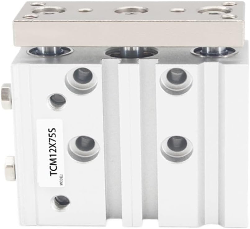 TCM Three-axis Three-Rod Cylinder with Guide Rod 12/16/20/25/32/40X30-40-50-75-80-100S(TCM63-175)