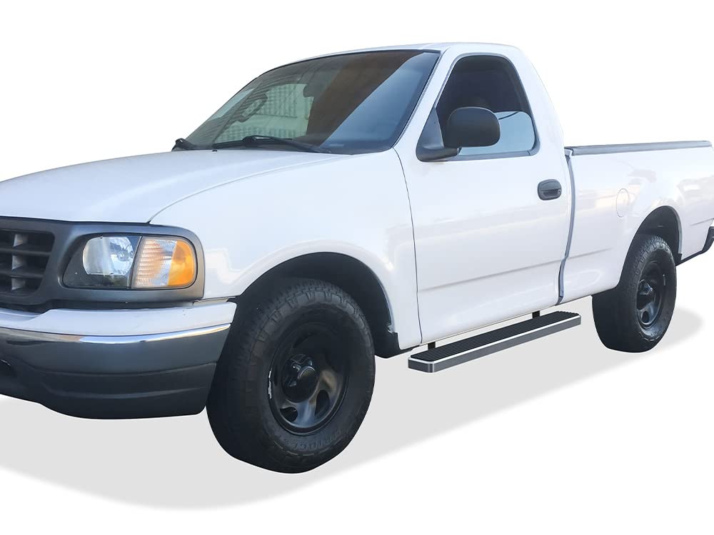 APS Running Boards 5 Inches Compatible With Ford F150 F250LD 1997-2003...