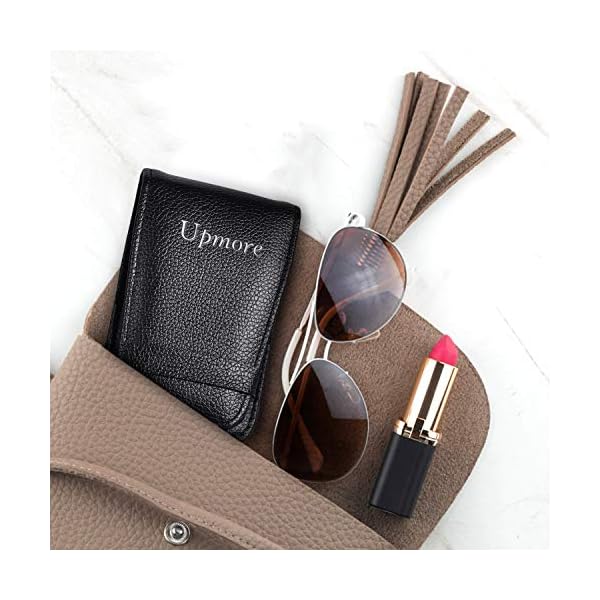 Upmore 4x Pinzette Set Edelstahl - schwarz Augenbrauenpinzette Set Schere Pinzette, gerade schräge spitze Zupfpinzette Splitterpinzette Spitzpinzette für Frauen und Männer – Bild 8