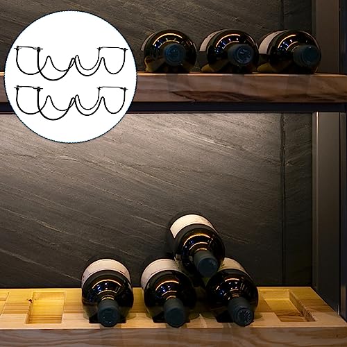 Casier à vin suspendu anti-chute avec support spirale robuste - 5