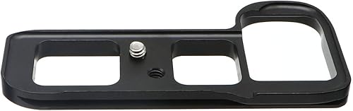 HITHUT Hand Grip - Placa base de metal de liberación rápida para Sony A7M3 A7III A7RIII A7R3 A9 con tornillo de 14 pulgadas y llave hexagonal, color