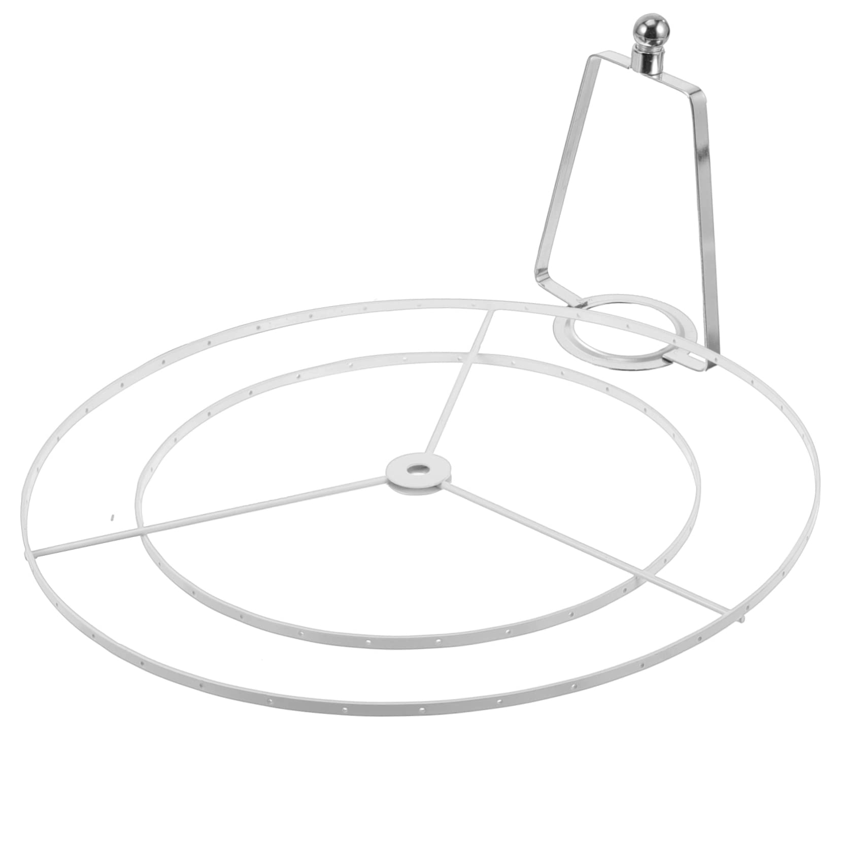 Support d'abat-jour DIY rigide POPETPOP cadre décoratif durable pour suspensions - 8