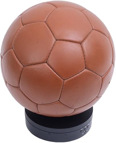 Miniatura 6 de Balón de fútbol Tamaño 5 Cuero antiguo Vintage Marrón Claro Pelota