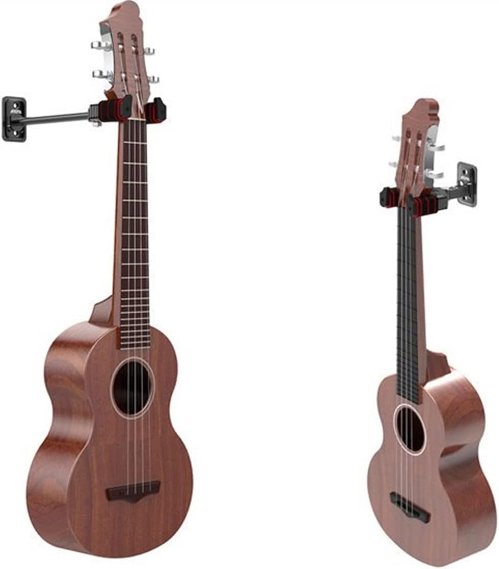 Long Arm Aluminium Alloy Wall Hanger Hook Holder Stand Bass Guitar Ukelele Violin Support Racks Guitar Bracket Holder (Color : 04) (6)
