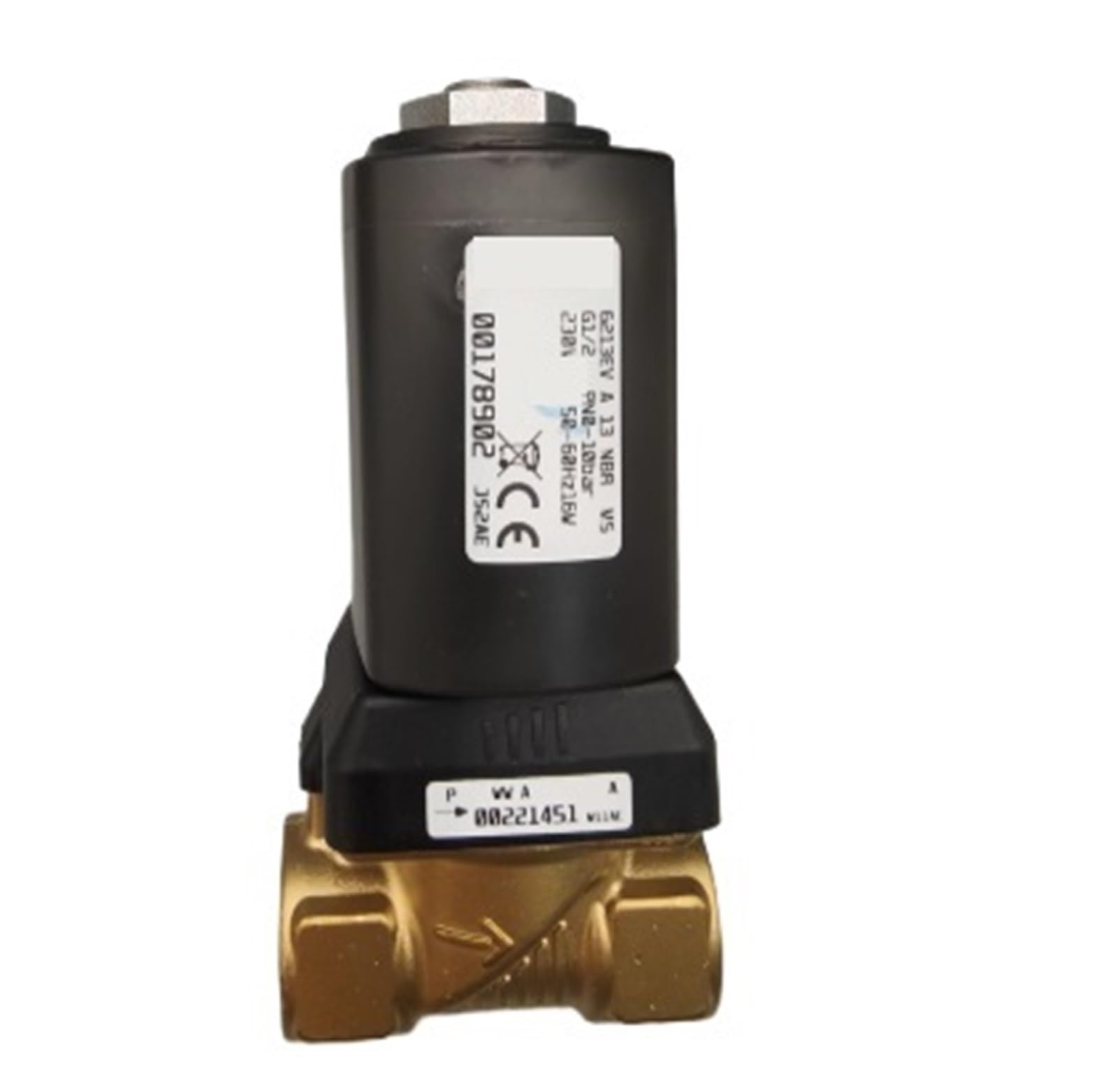 Électrovanne G1/2 laiton NF 230V idéale pour l'arrosage automatique du jardin