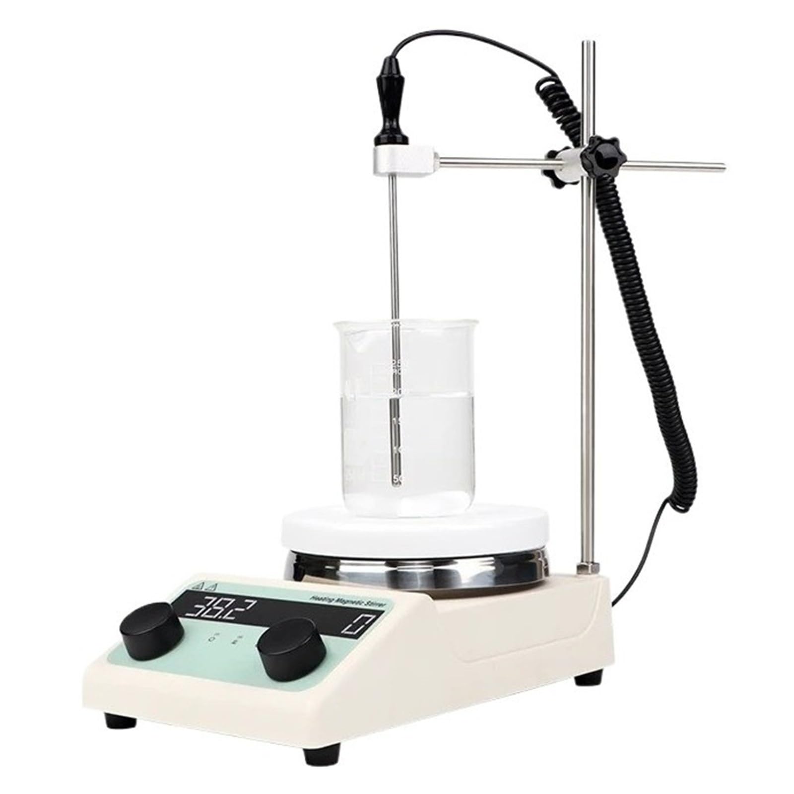 Agitatore magnetico riscaldante con piastra riscaldante e agitatore