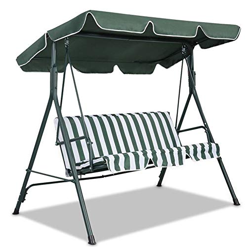 Baldacchino di ricambio per dondolo da giardino, resistente copertura per amaca da esterno per maggiore comfort e ombra