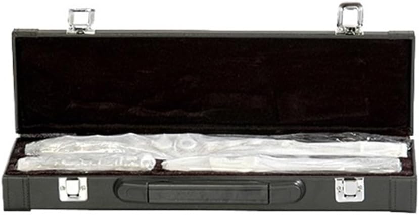フルート楽器 フルート 16穴 Eキー Cエンド ニッケルメッキ 銀製楽器(Flute+Imitation Leather Case