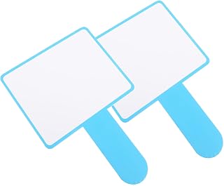 Meeting Whiteboard Paddle Classroom Teaching Tool Single-Sided Office Answer Paddle for Brainstorming