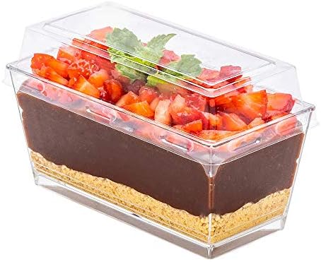 Amazon.com: Restaurantware 5 Ounce Disposable Bakery Containers 100 ...