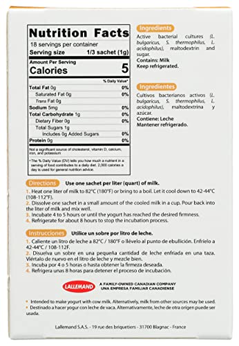 Yogourmet Dried Yogurt Starter 0.17 Ounce (Pack Of 1) #TOP1